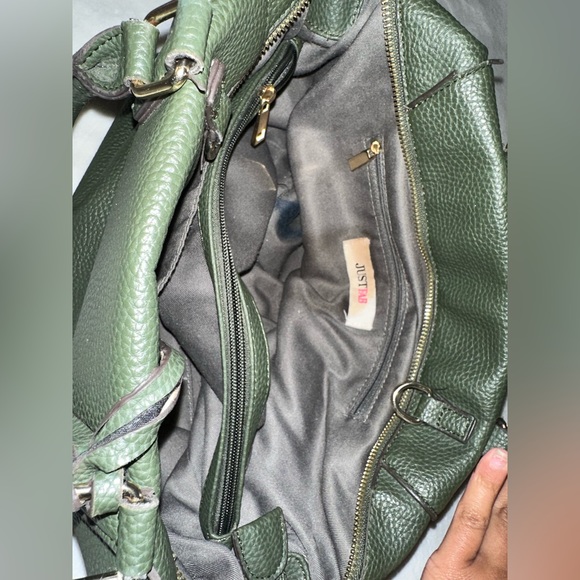 Olive Purse with Removable Strap - Picture 4 of 5